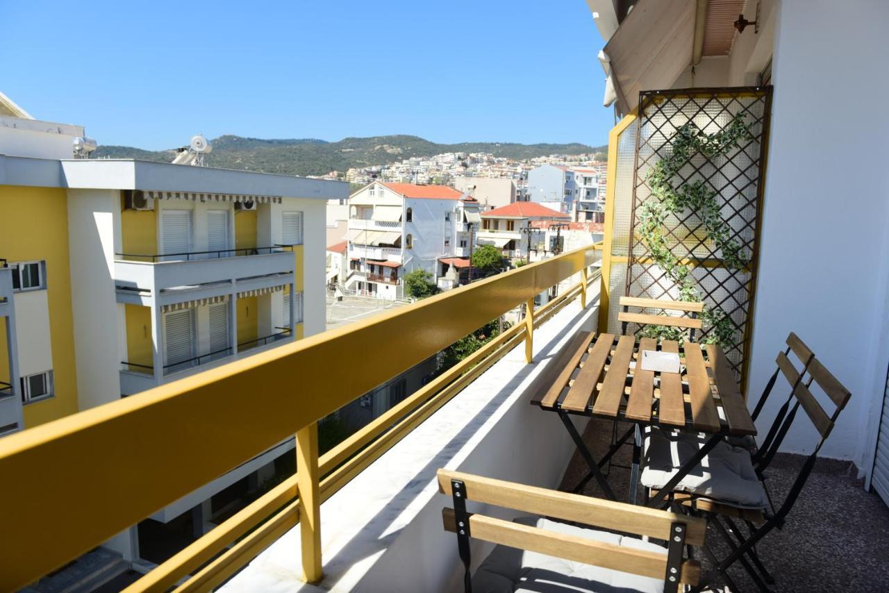 Urban Kalamitsa Beach Appartment Kavála Kültér fotó