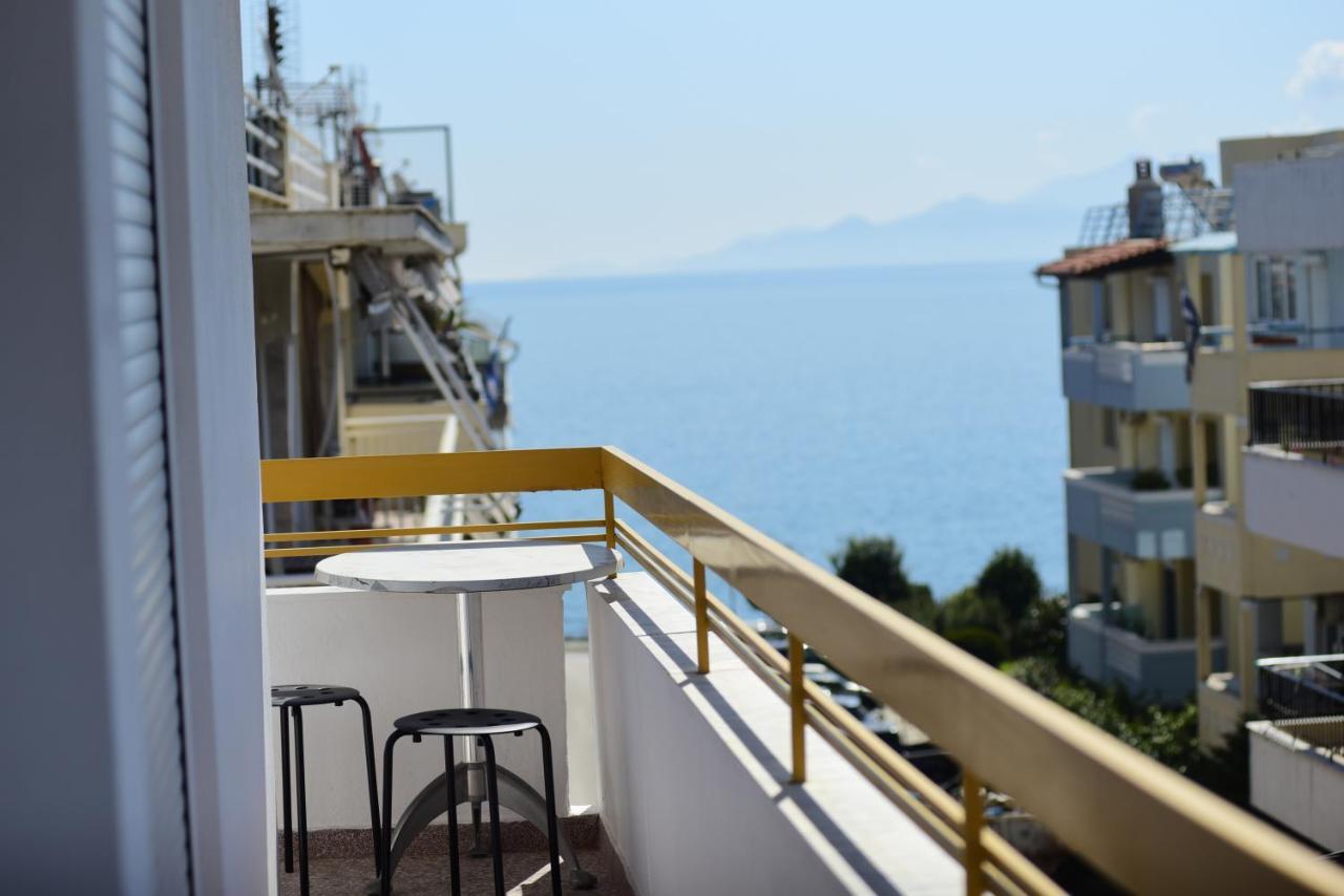 Urban Kalamitsa Beach Appartment Kavála Kültér fotó